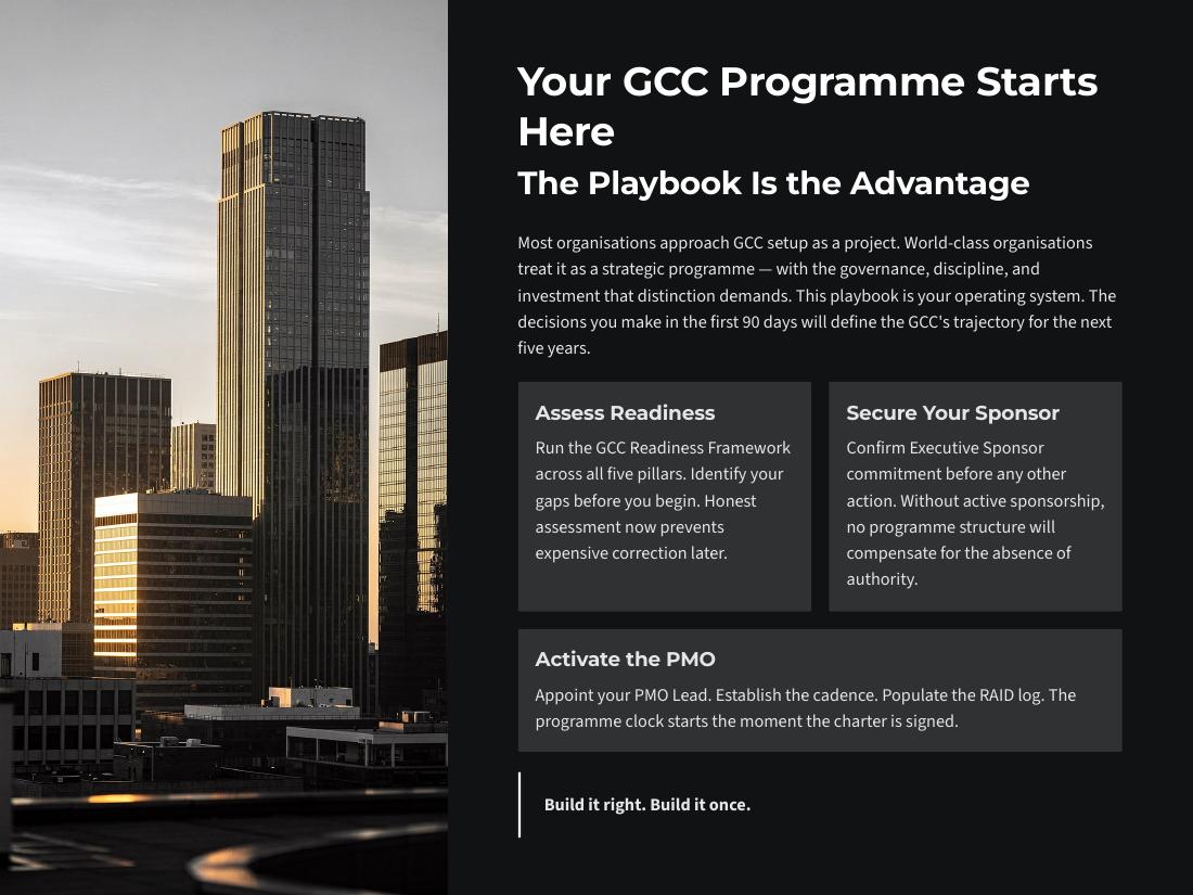 Building a World-Class GCC from Zero page 26 of 26