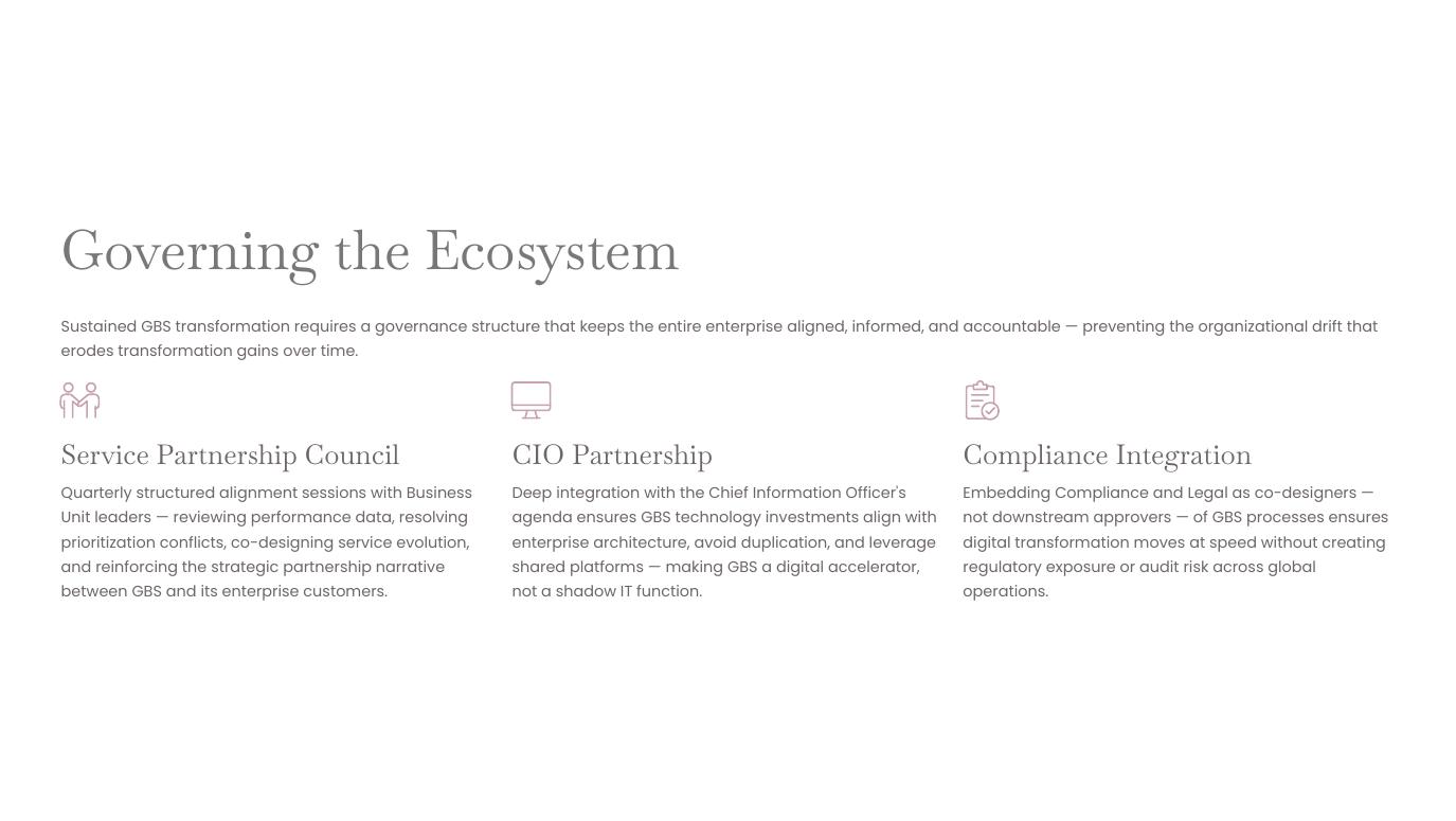 Apex V2 — The End-to-End GBS Transformation Blueprint page 26 of 37