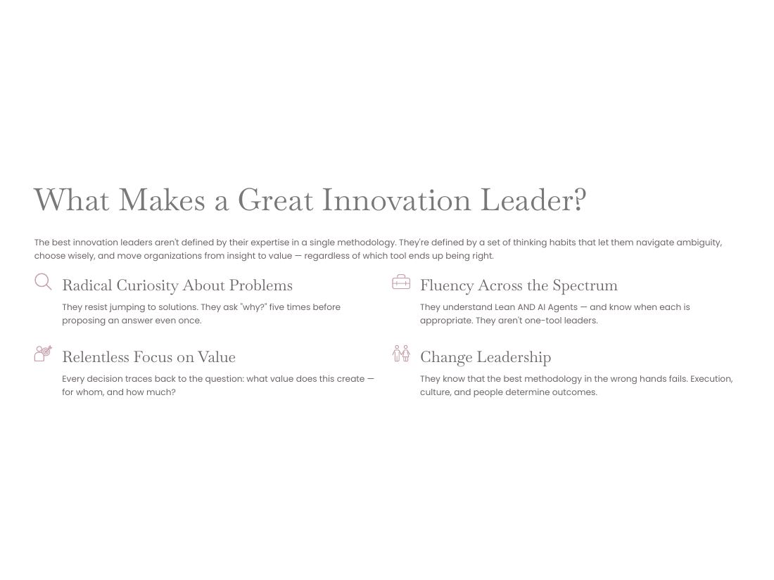 Innovation — From Problem to Possibility page 37 of 50